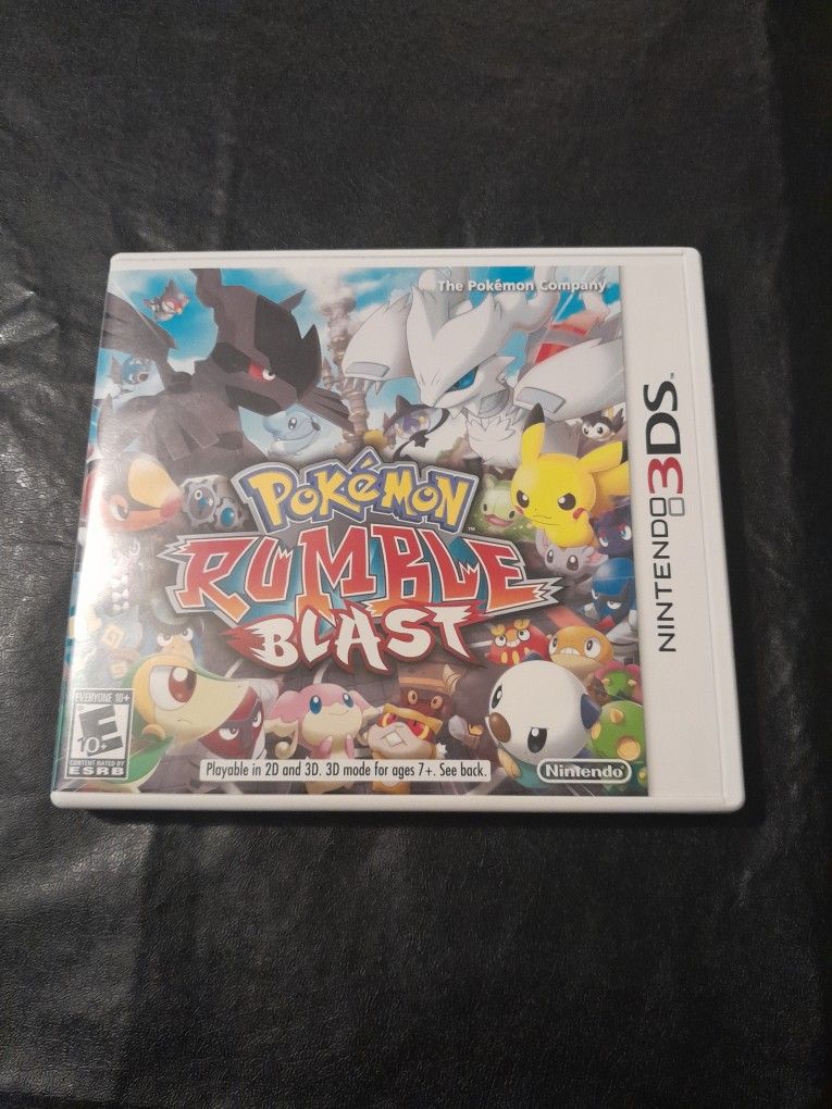 POKEMON RUMBLE BLAST nintendo 3DS