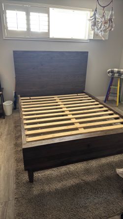 Queen bed frame