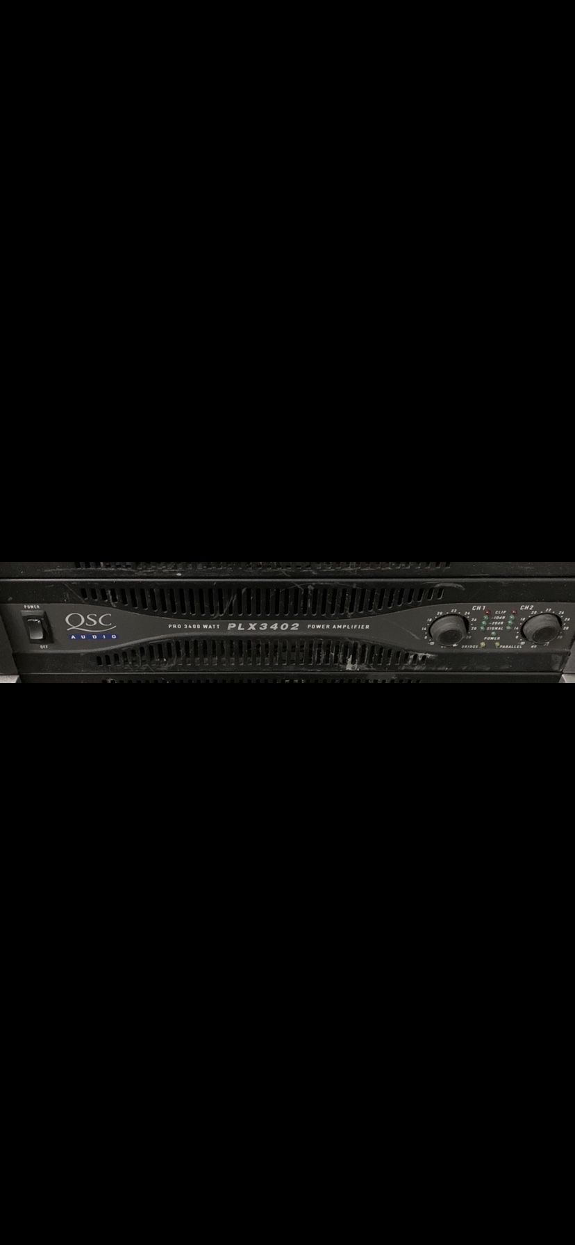 Qsc plx 3402... 3 available...$400 per amp shipping cost tbd.