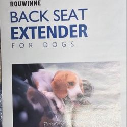 BACKSEAT EXTENDER FOR LARGE DOG