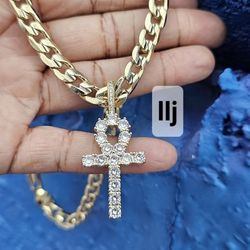 I Deliver I Ship 14k Gold Plated Chain 