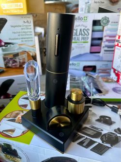 Rabbit 5-Piece Rechargeable Electric Wine Opener
