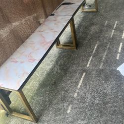 Free Metal Leg Benches