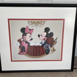 Beautiful Mickey & Minnie Mouse Frame ♥️  • Valentine’s Day •