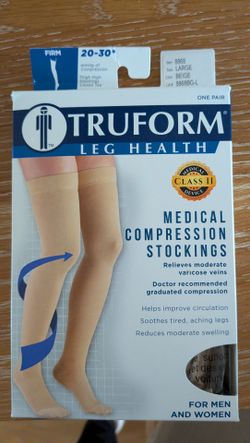 Medical compression stockings size lg BRAND NEW