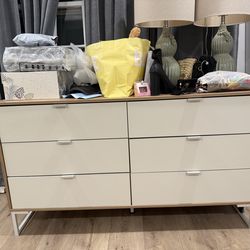 Dresser and nightstands