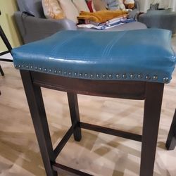 2 wood stool 26.0 in H counter Height.