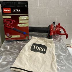 Toro Ultra Blower / Vacuum 