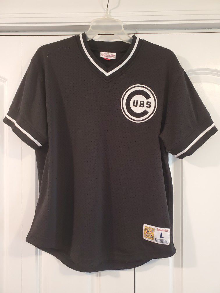 Chicago Cubs Baseball MLB  Jersey  nostalgia co mitchell & Ness