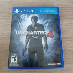 Uncharted 4 The Thief's End PS4 Game