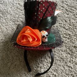 Dia de los Muertos Headband READ DESCRIPTION