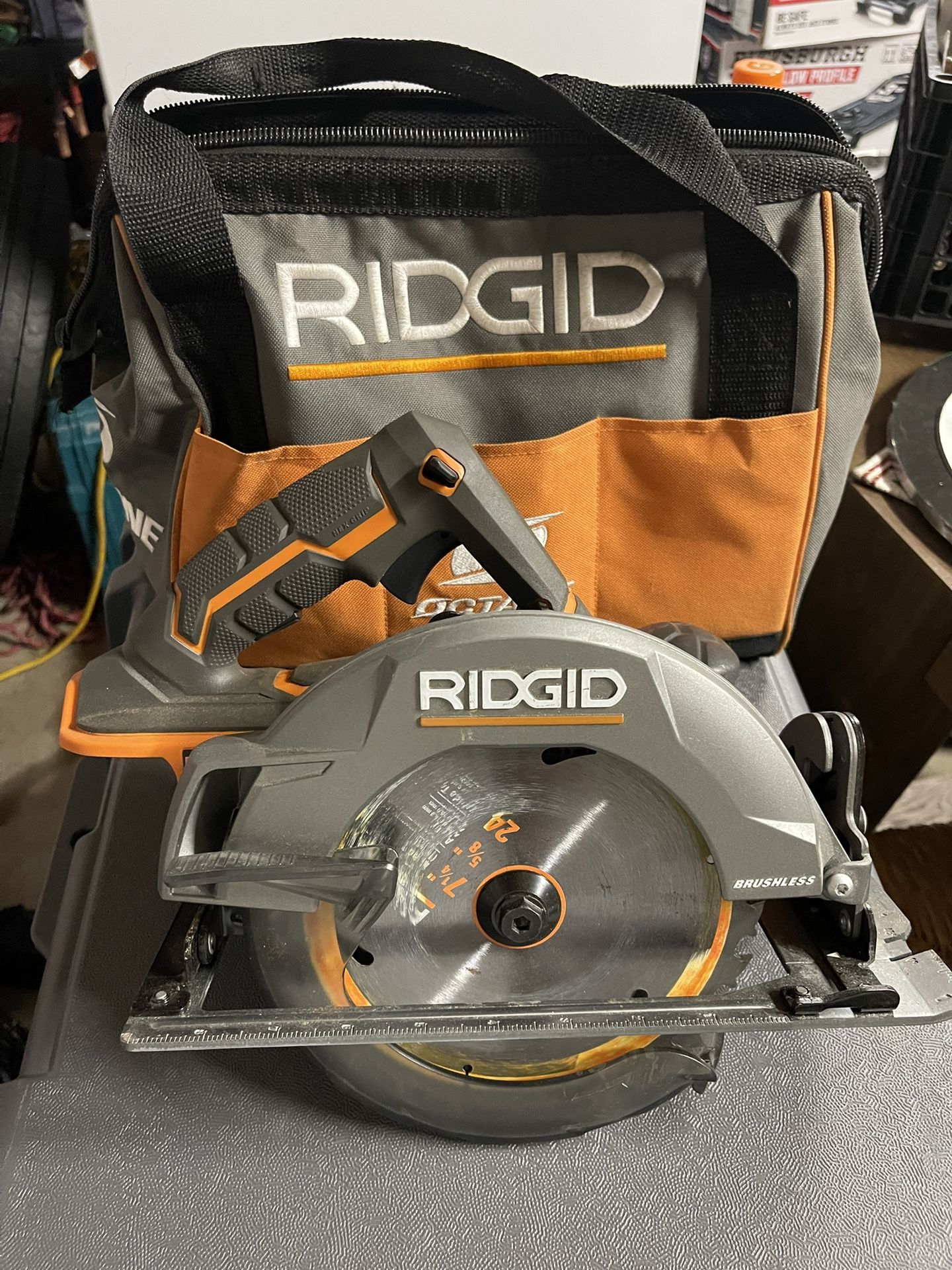 Ridgid R8653 Gen5X Brushless 18V Lithium Ion Cordless 7 1/4 Inch 3,800 RPM Circular Saw