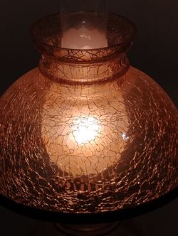 Vintage Lamp Electric  Chips Or Cracks