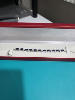 Blue Sapphire Bracelet