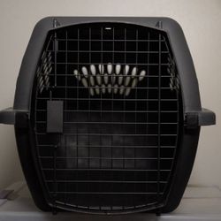 Pet Carrier Kennel – Ventilated + Secure Door