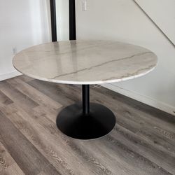 Circular Marble Dining Table