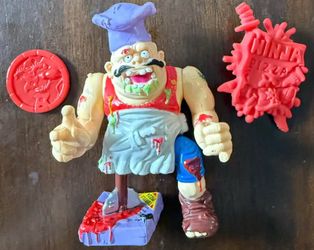 Vintage Teenage Mutant Ninja Turtles Pizza Face 1990 Playmates