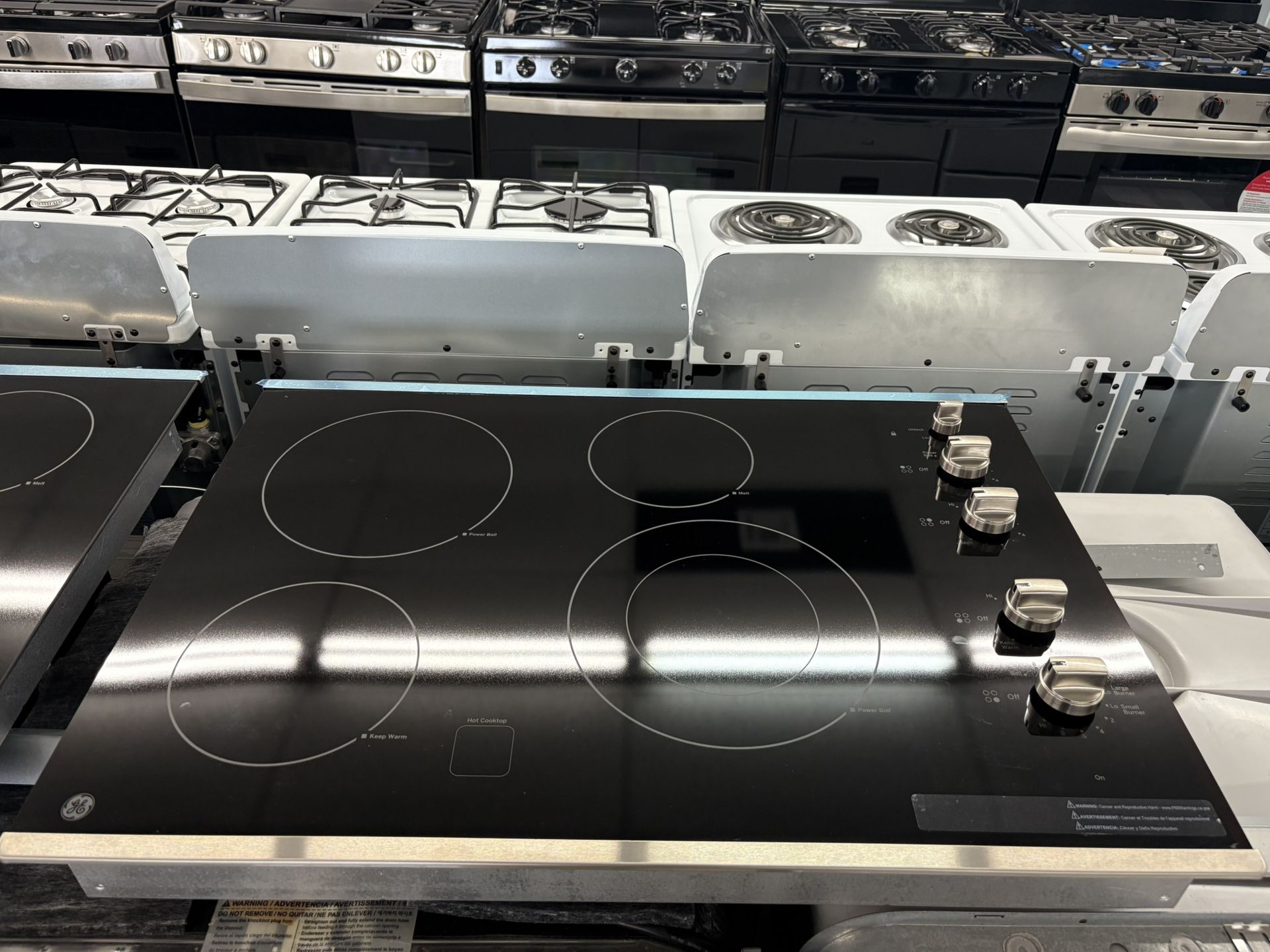 Ge 30” Cooktop Electric