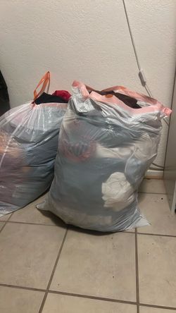 Bag of boy clothes