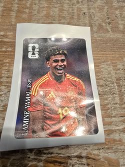 Lamine Yamal coca cola sticker panini