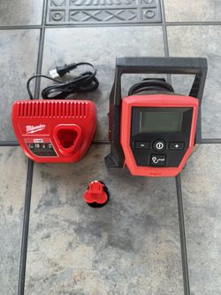 Compact Inflator , Charger, Battery 2.0 Milwaukee M12 