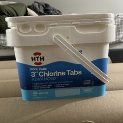 hth 3" pool care chlorine tablets