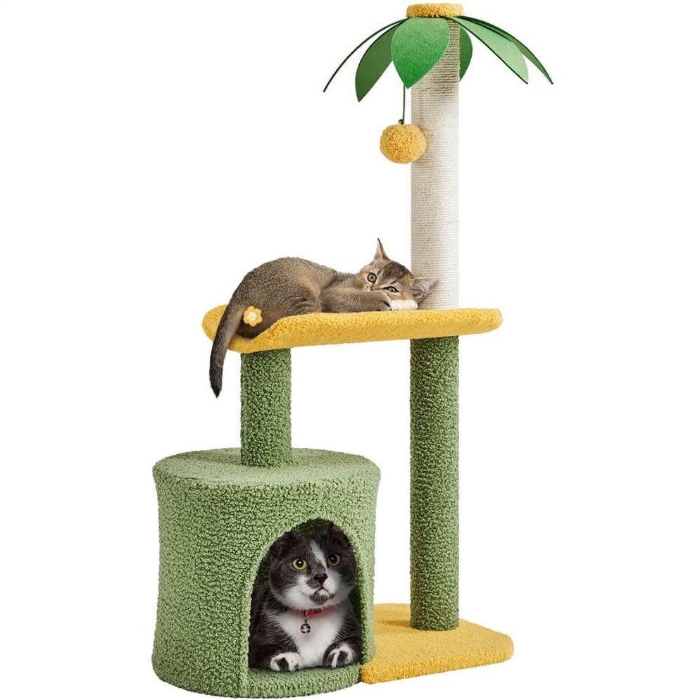 37″ Tall Coconut Palm Cat Tree