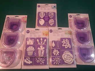 Cake stamp set