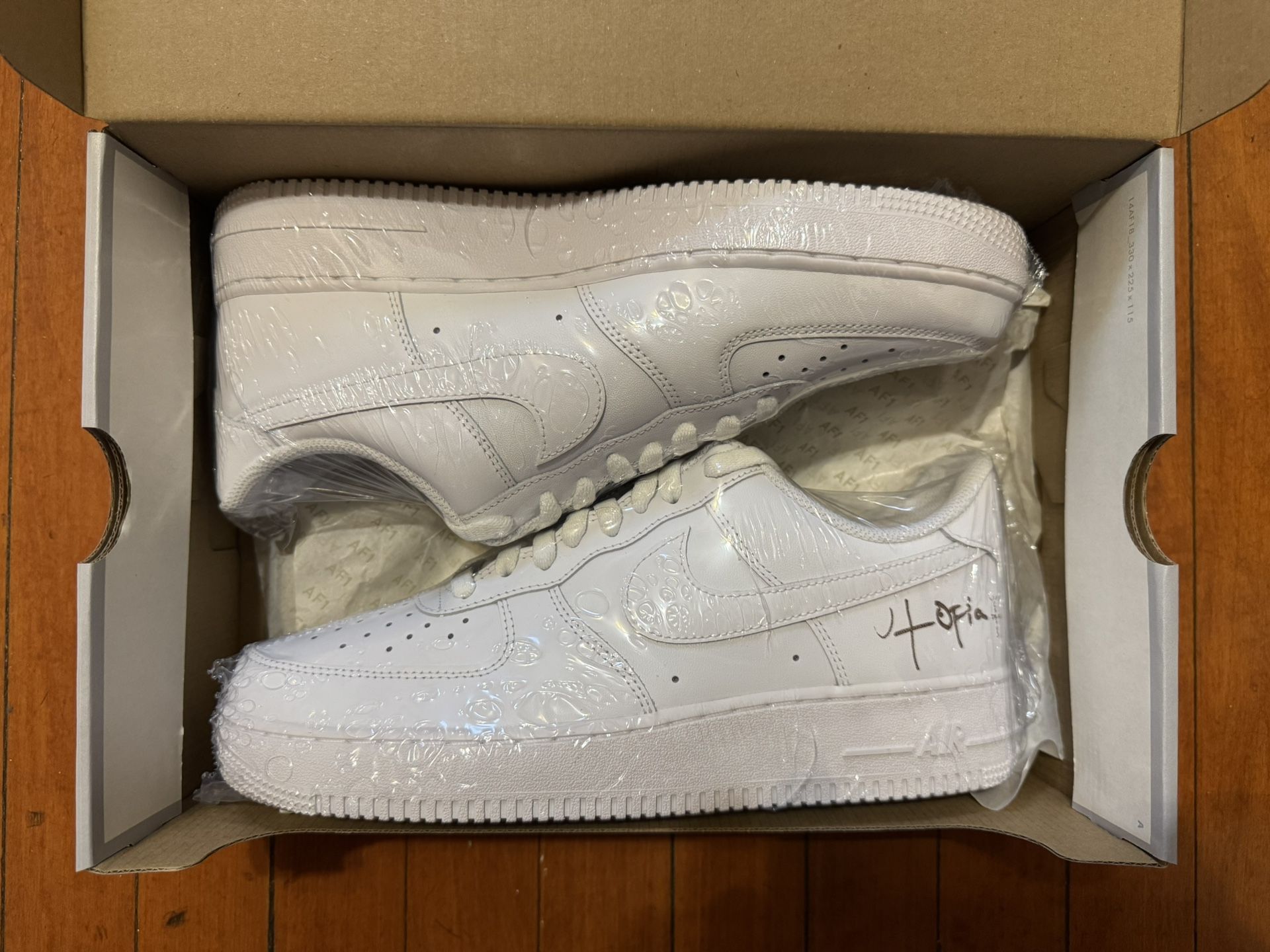 Nike Air Force 1 Travis Scott Cactus Jack Utopia size 10 New