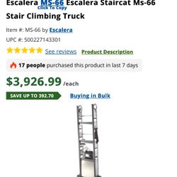 Escalera Staircat Powered Stair Climber / With Wheels
