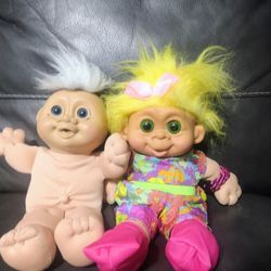 Russ And Troll MT Vintage Troll Dolls