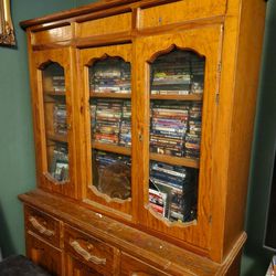 Antique Light Brown Cabinet