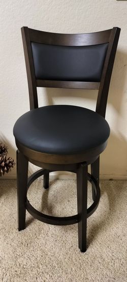 4 Counter Height Swivel Wood Kitchen Bar Stools / new/ see discription 👍