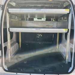 Katerack storage shelves by Dejana for Ford Transit, Nissan NV200, Ram Promaster etc