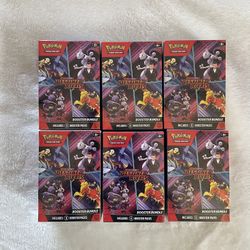 Destined Rivals Booster Bundle (6) - New/Sealed Pokemon Cards