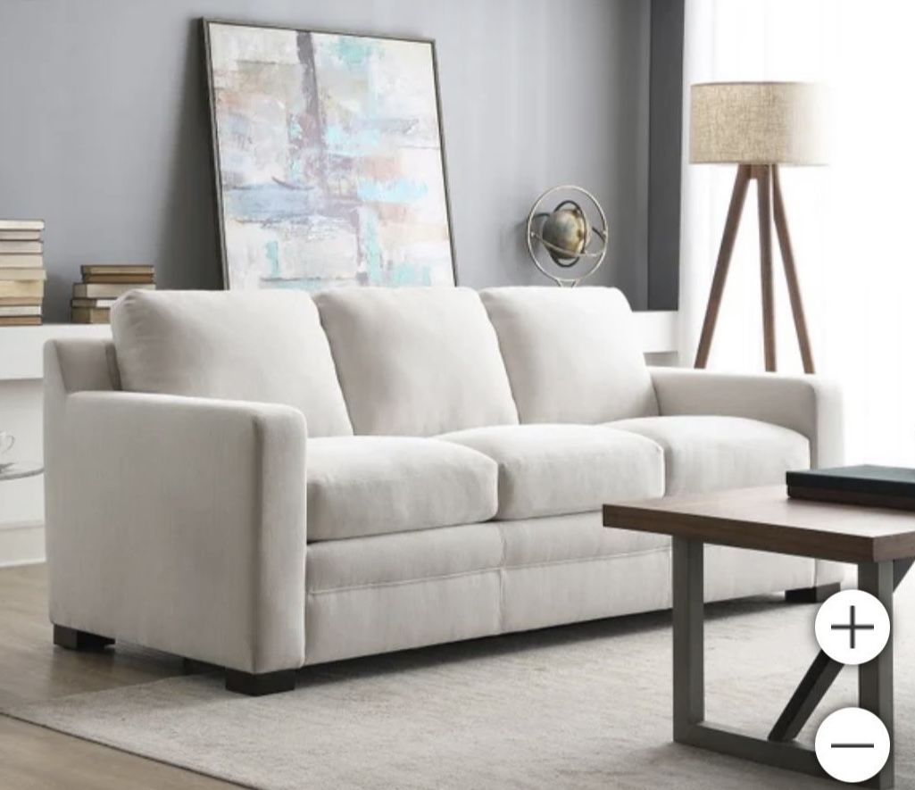 Liviana Fabric Queen Sleeper Sofa Cream