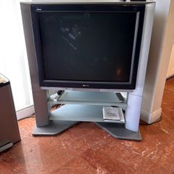 Sony ‘s Largest Tube TV With Stand