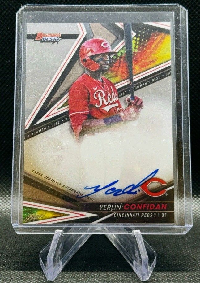 Really Nice 2022 Bowman's Best Yerlin Confidan Auto Card MINT
