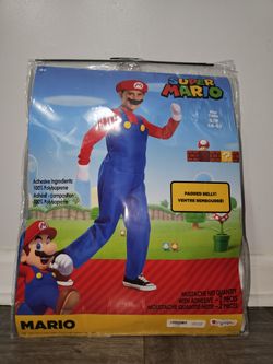 Super Mario Kids Halloween Costume – Size S/P (4–6)