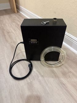 Black Scent Diffuser Machine with Tubing and Key