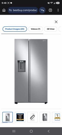 Samsung refrigerator and freezer