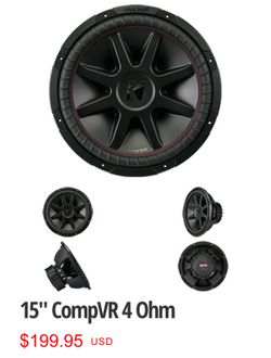 2018 Kicker Cvrs 15s (Used Not BEAT UP)