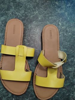 Yellow Sandals 