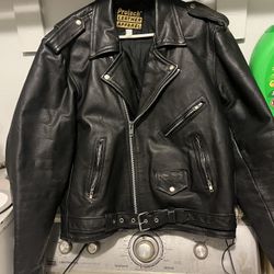 Protech Genuine Leather Jacket 