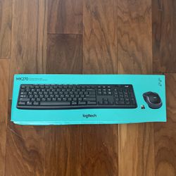  Logitech Keyboard & Mouse - NEW