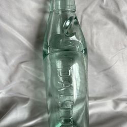 Antique Codd Neck Wharton/Dalton Bottle with Marble Stopper