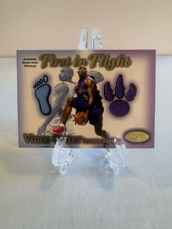 2000 Hoops Hot Prospects - Vince Carter First in Flight Warmups /1000 🔥Rare🔥 (Z)