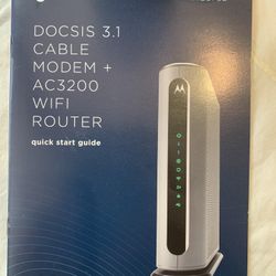 Motorola MG8702 Cable Modem + Wi-Fi Router
