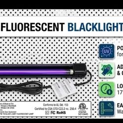 High-Intensity UV Blacklight – Premium Glow & Inspection Tool
