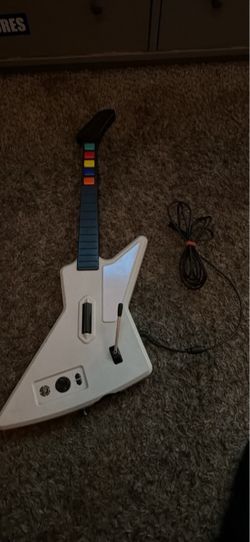 Guitar Hero X-plorer Wired Guitar Controller Xbox 360
